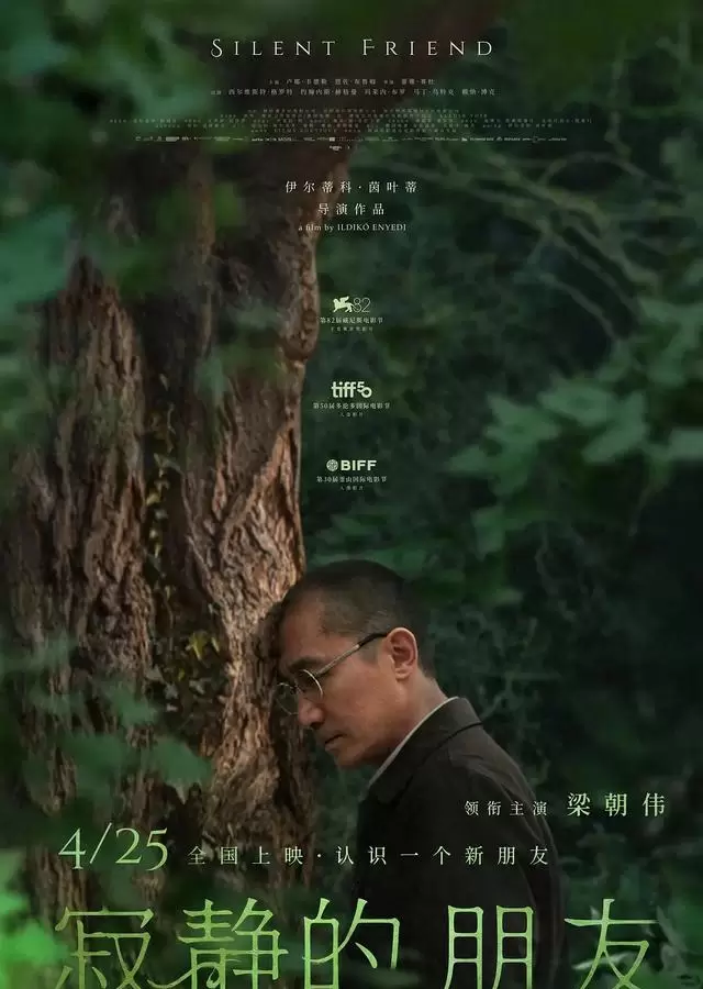 梁朝伟主演《寂静的朋友》入围威尼斯主竞赛，银杏树串联三世纪科研者叙事 | 情报图